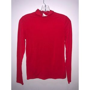 Forever 21 red turtle neck